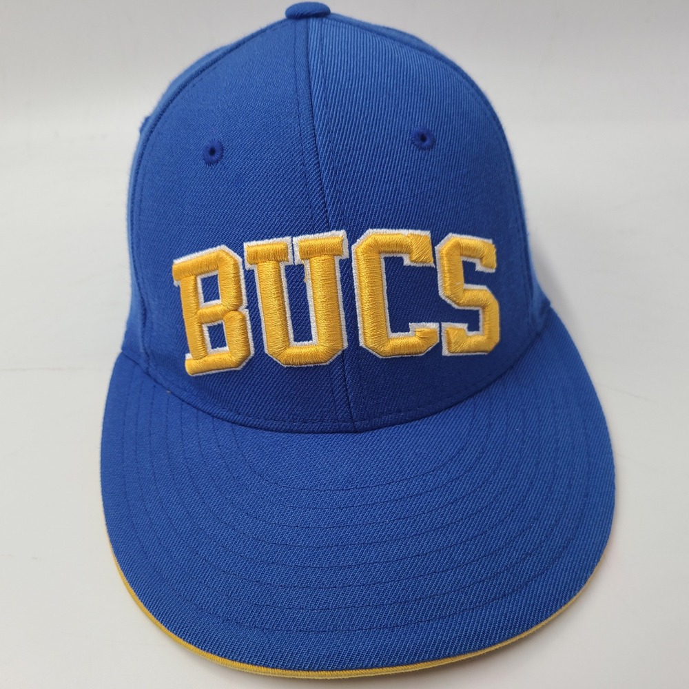Laney Buccaneers Hat Fitted 7 1/8 Michael Jordan Nike Blue Wool High School Bucs